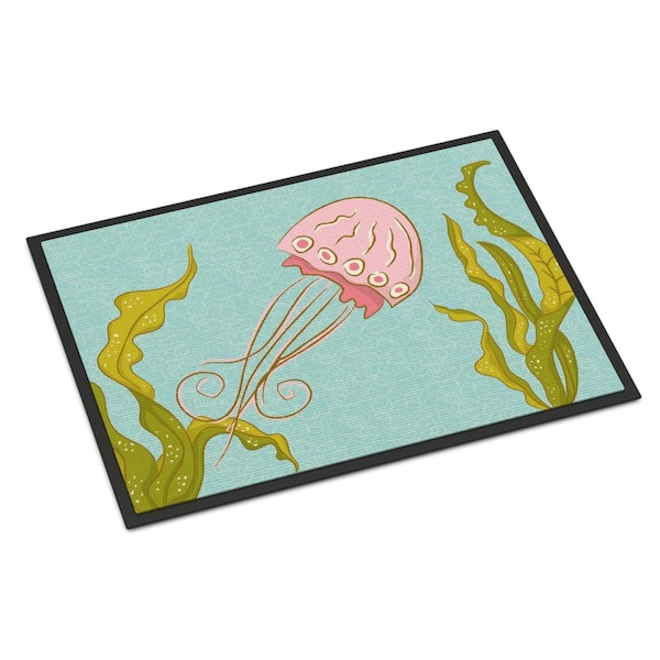Carolines Treasures Jelly Fish Indoor Or Outdoor Mat - 24 x 36 in. BB8546JMAT - main